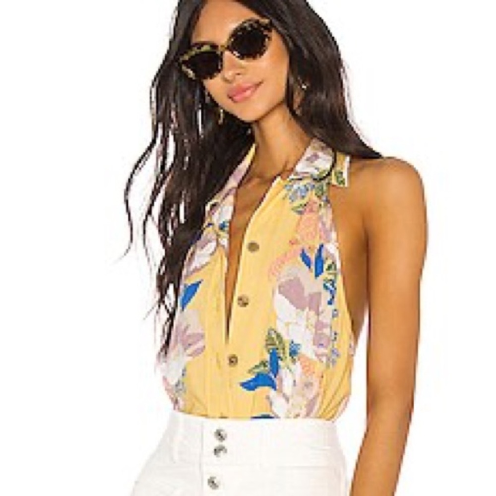 nwot free people bodysuit